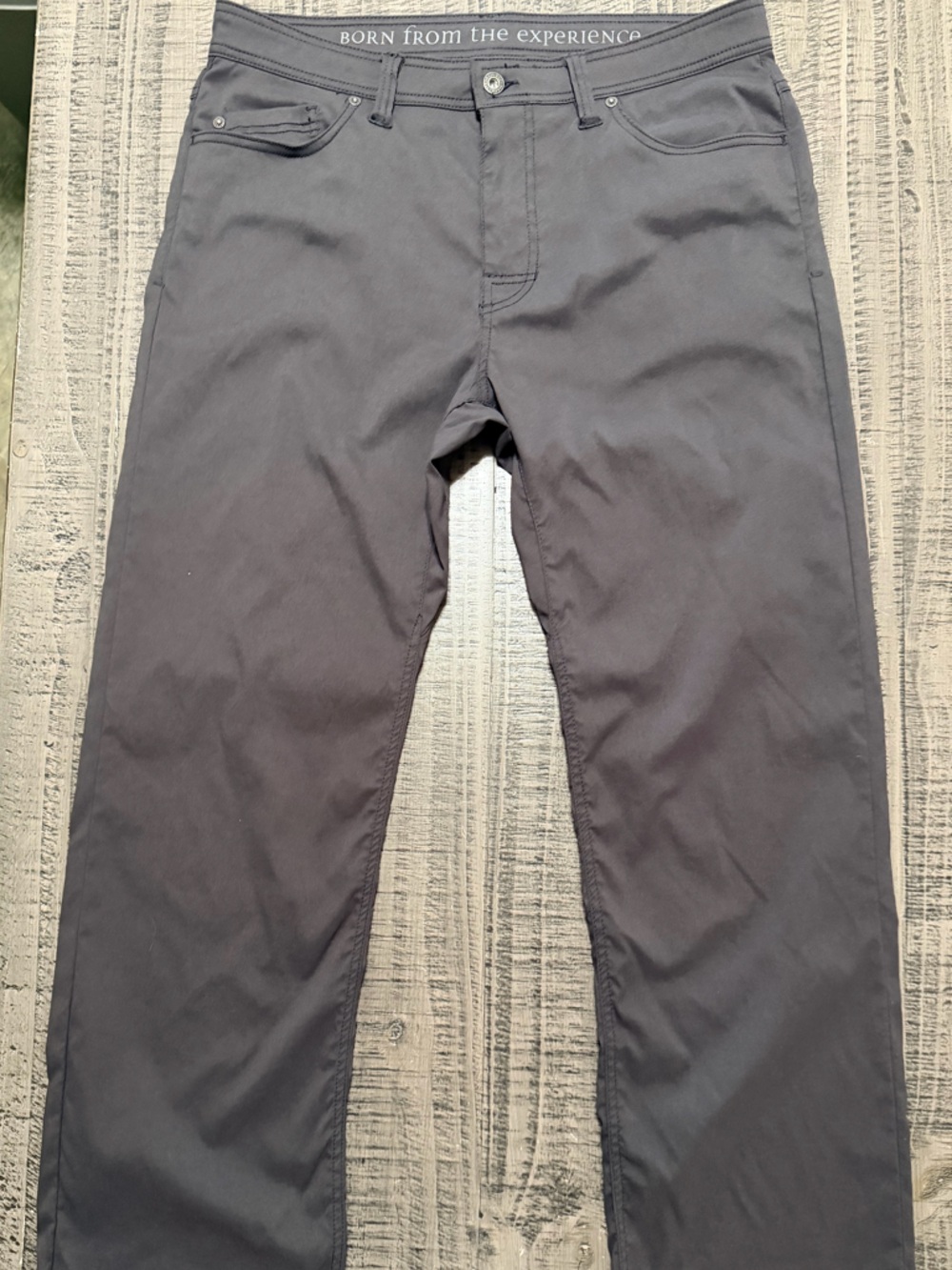 Prana Men's Charcoal Gray Slim Fit Pants